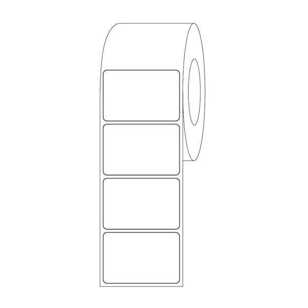 Nevs Label, Blank Direct Thermal 2" x 3" LBW-0115 - main